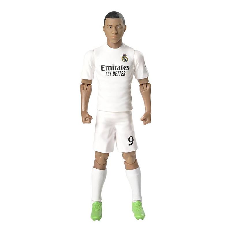 Figura Socker Mbappé Real Madrid 20cm - Imagem 1