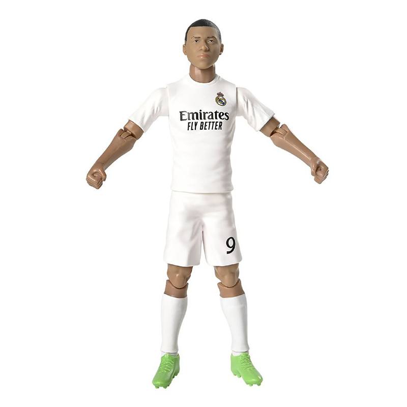 Figura Socker Mbappé Real Madrid 20cm - Imagem 4