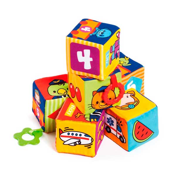 Blocs Tous de Tela Cubes and Fun - Imatge 1