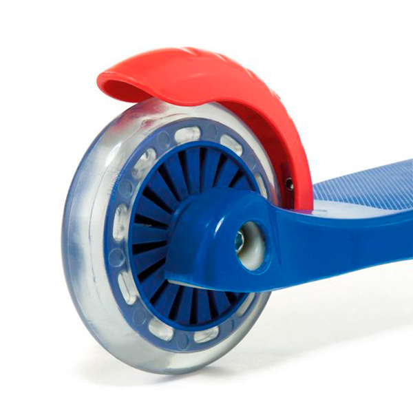 Scooter 3 Rodas Azul com Luzes Led - Imagem 3