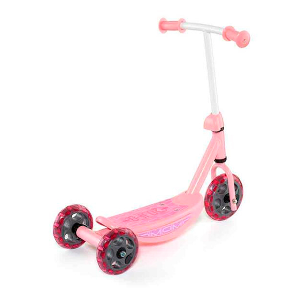 Scooter Infantil Rosa 3 Rodas - Imagem 1