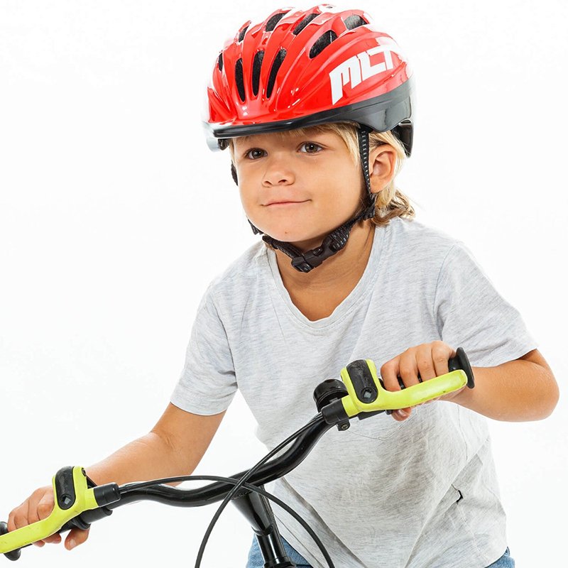 Capacete Infantil para crianças MLT Vermelho - Imagem 2