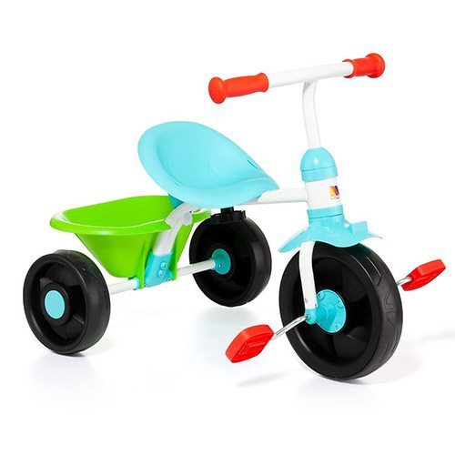 Molto Urban Trike Triciclo infantil 3 em 1 rodas silenciosas azul - Imagem 1