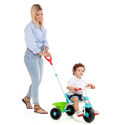 Molto Urban Trike Triciclo infantil 3 em 1 rodas silenciosas azul - Imagem 2