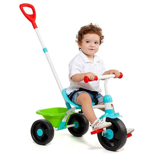 Molto Urban Trike Triciclo infantil 3 em 1 rodas silenciosas azul - Imagem 3