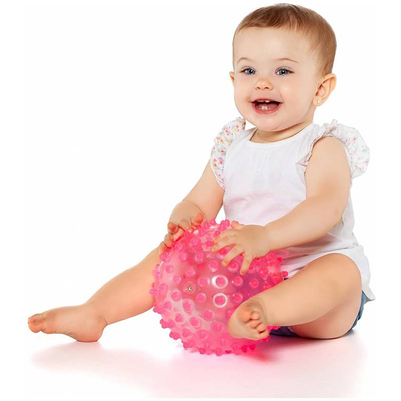 Bola Sensorial Infantil Molto 20cm Rosa - Imagem 1
