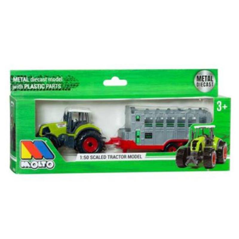 Trator de Brinquedo com Reboque 1:50 - Imagem 1