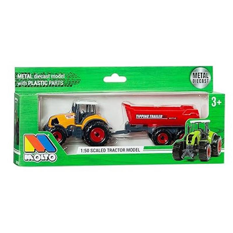 Trator de Brinquedo com Reboque 1:50 - Imagem 3