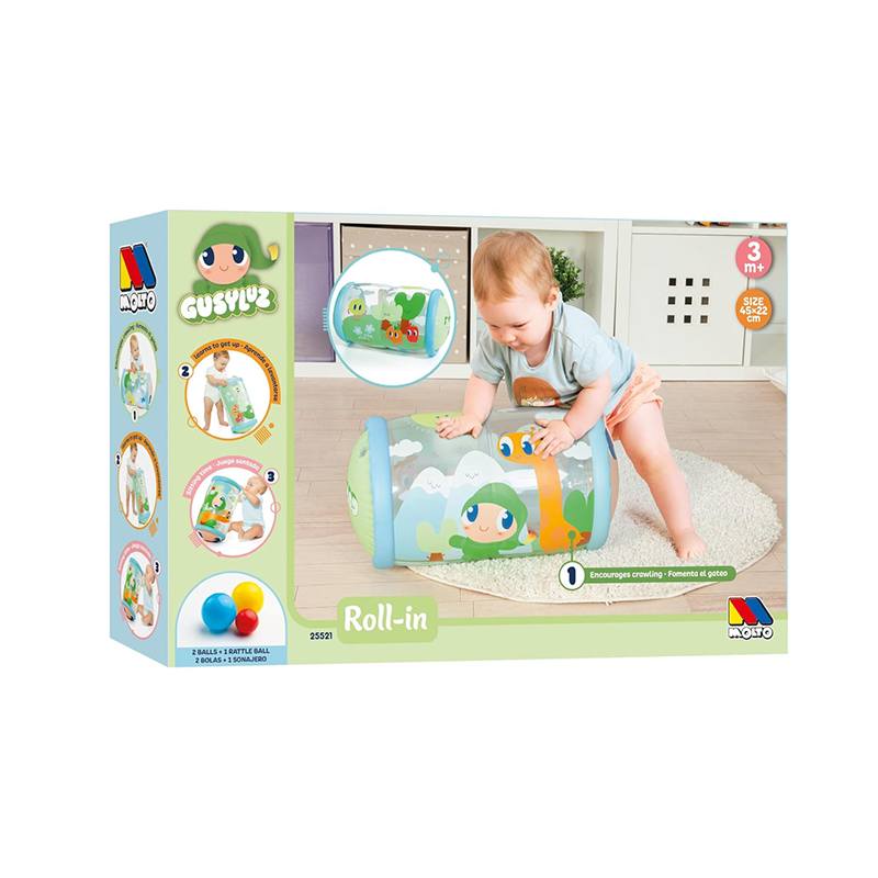 Gusy Luz Rolo Sensorial Inflável - Imagem 3