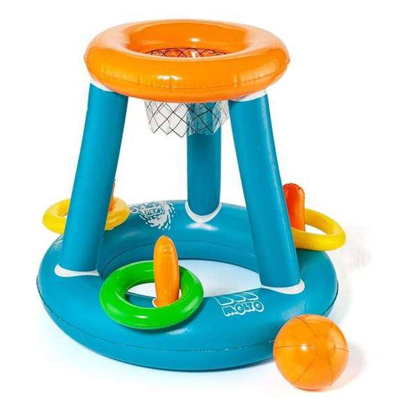 Jogo de Basquete Insuflável para Piscina e Jardim