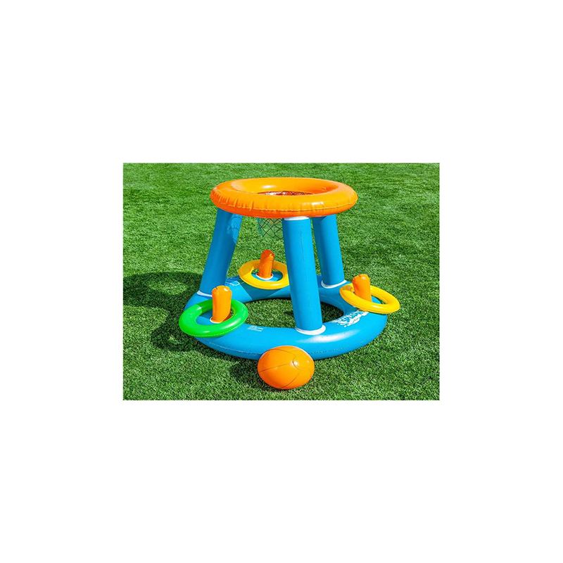 Jogo de Basquete Insuflável para Piscina e Jardim - Imagem 1