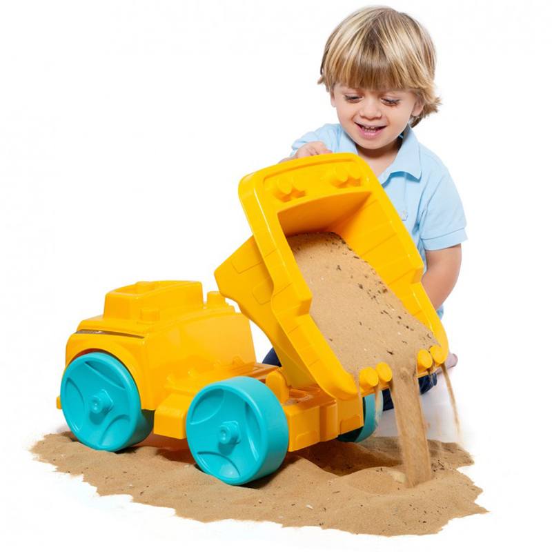 Caminhão Basculante com Acessórios de Praia - Imagem 2