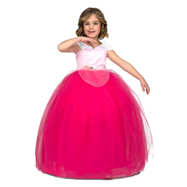 Disfraz Princesa Tutu Rosa Infantil 5-6 años - Imatge 1