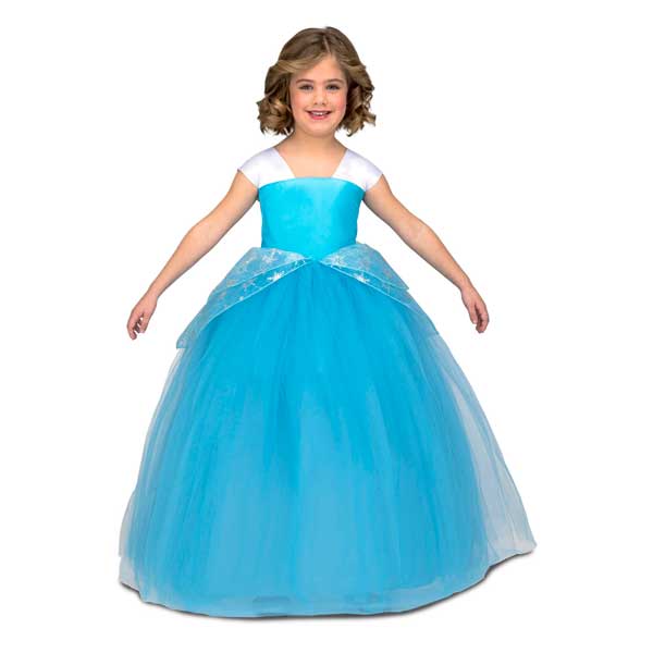 Disfraz Princesa Tutu Azul Infantil 5-6 años - Imatge 1