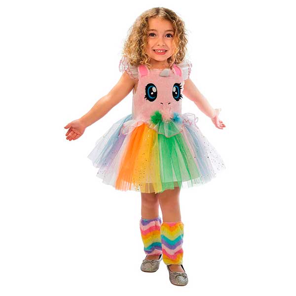 Disfraz Unicornio Rosa Infantil 3-4 años - Imagen 1