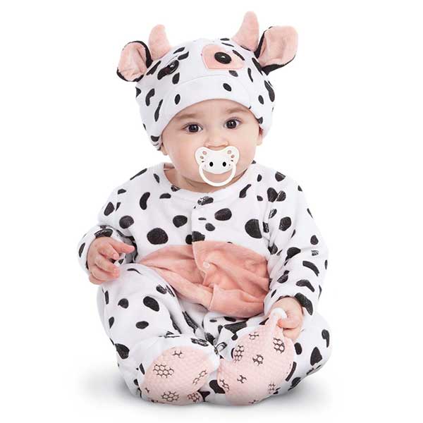 Disfraz Vaca Bebé 0-6 Meses