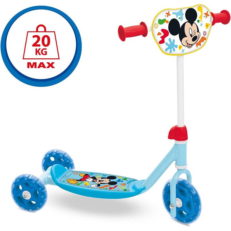 Mickey Mouse Patinete Infantil 3 Ruedas - Imagen 1
