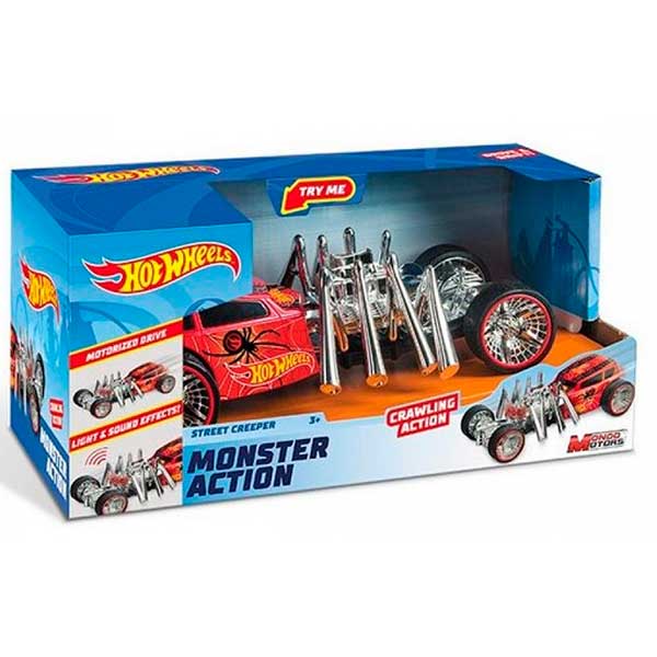 Hot Wheels Monster Creeper Luzes e Sons - Imagem 1