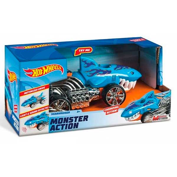 Monster Hot Wheels Sharkruiser Luces y Sonidos - Imatge 1