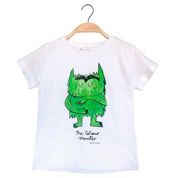Monstruo Colores Camiseta Verde T-2 - Imagen 1