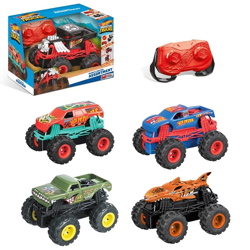Hot Wheels Carro Mini Monster Truck RC 1:28
