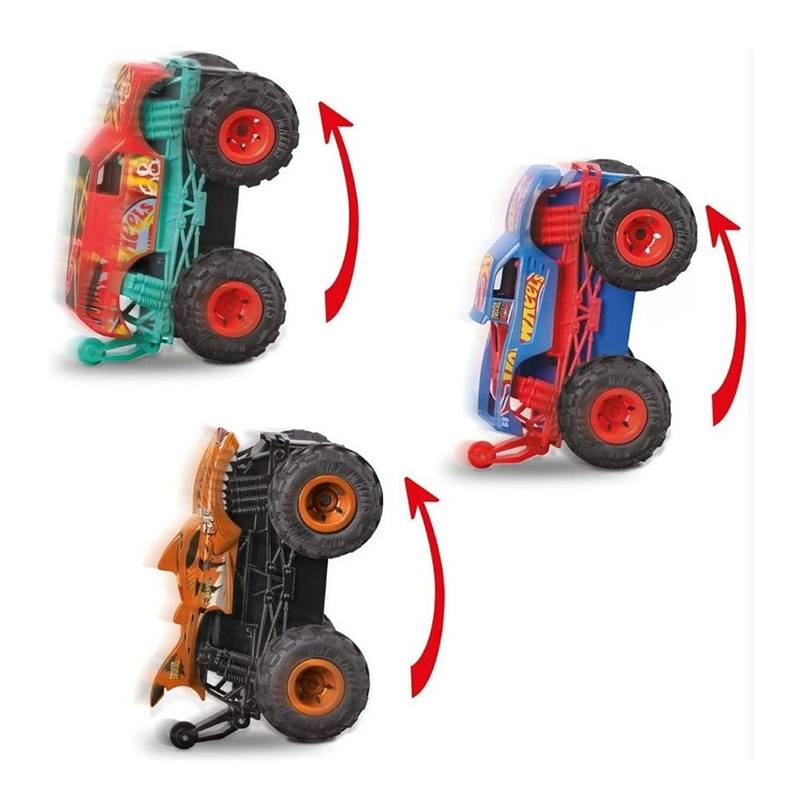 Hot Wheels Coche Mini Monster Truck RC 1:28 - Imagen 2