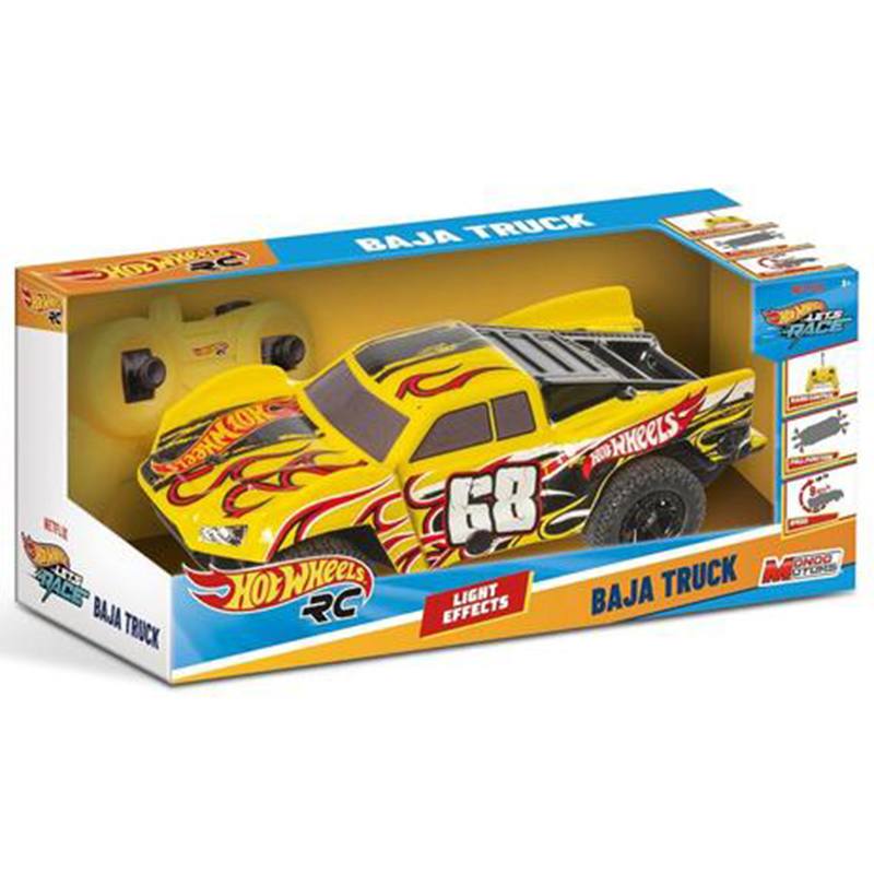 Coche RC Hot Wheels Baja Truck con lulces 1:24