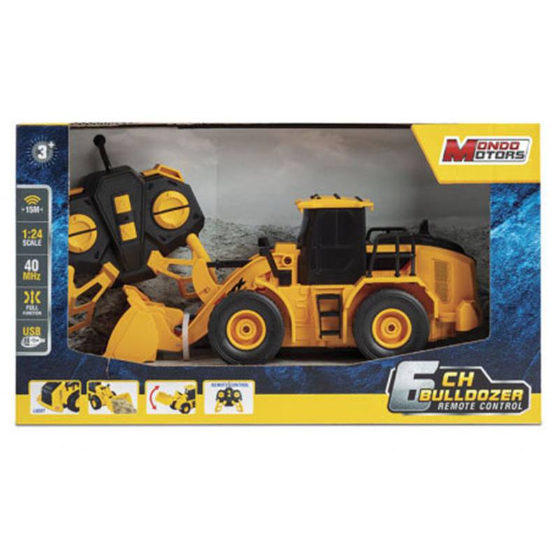 Bulldozer con pala RC 1:24
