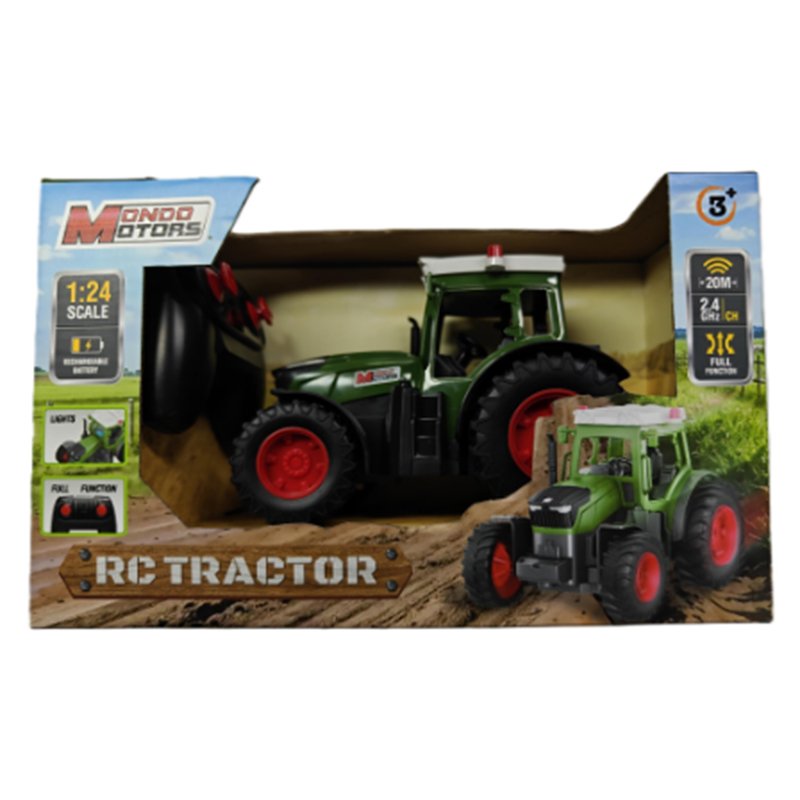 Tractor RC con luces 2.4Ghz 1:24 - Imagen 1