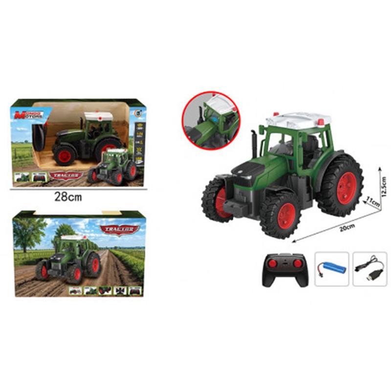 Tractor RC con luces 2.4Ghz 1:24 - Imagen 2