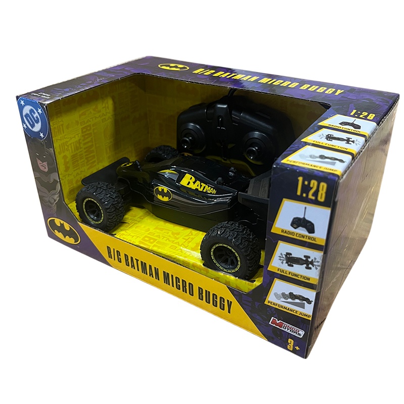 Batman Coche Micro Buggy RC 1:28 - Imagen 1