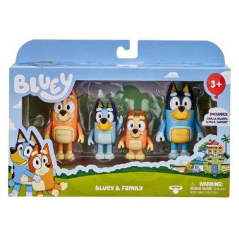 Bluey Pack Figuras Família