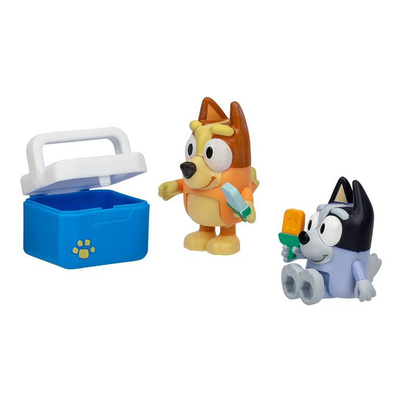 Bluey Pack 2 Figuras Ice Blocks - Imagen 1