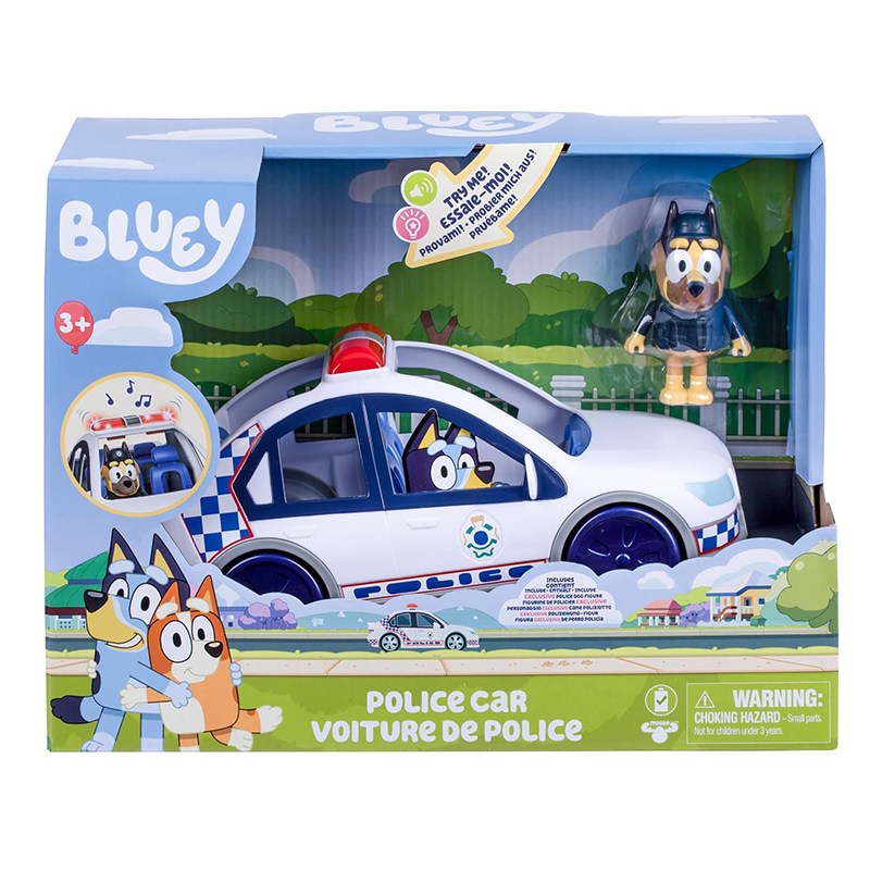 Bluey Coche de Policía - Imagen 1
