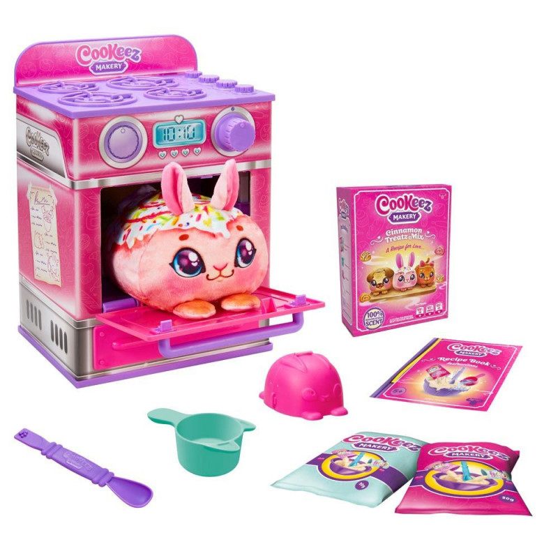 Cookez Makery Horno Mágico rosa con mascota sorpresa