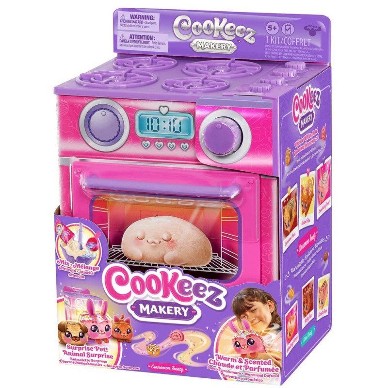 Cookez Makery Horno Mágico rosa con mascota sorpresa - Imagen 1