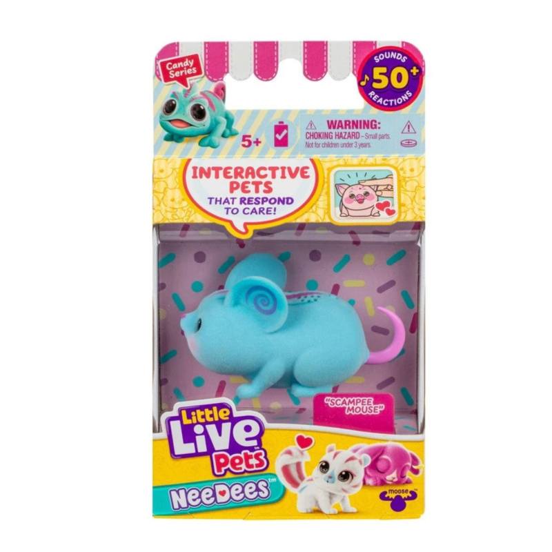 Little Live NeeDees Rato Azul Scampee