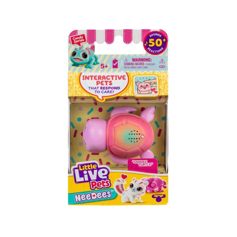 Little Live NeeDees Tartaruga Rosa Sandee