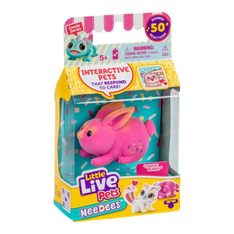Little Live Needees Pinkee - Mascote coelho