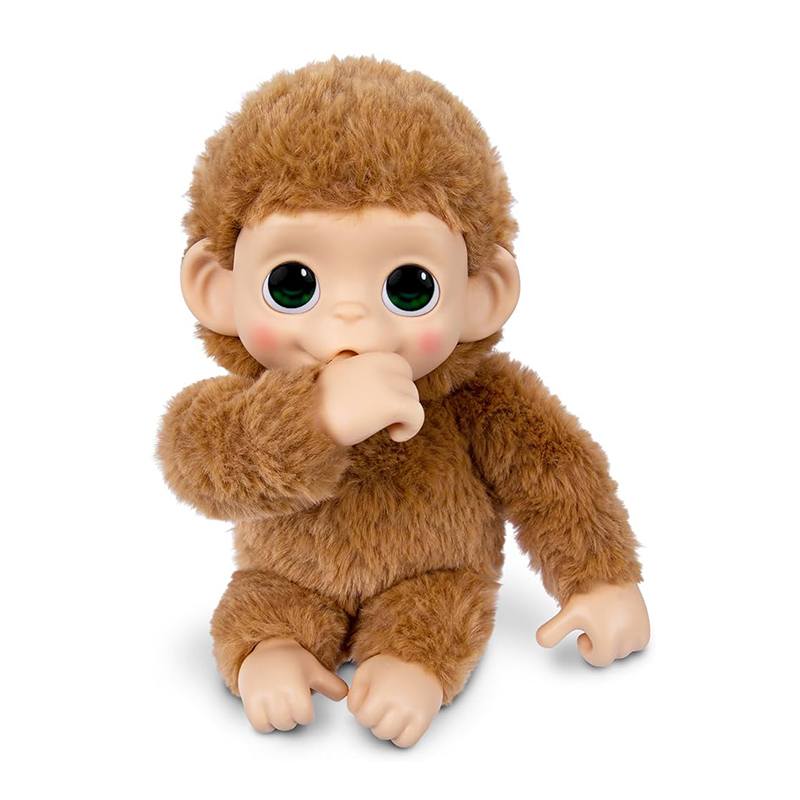 Little Live Pets Baby Monkey Pepi Peach - Imagen 1