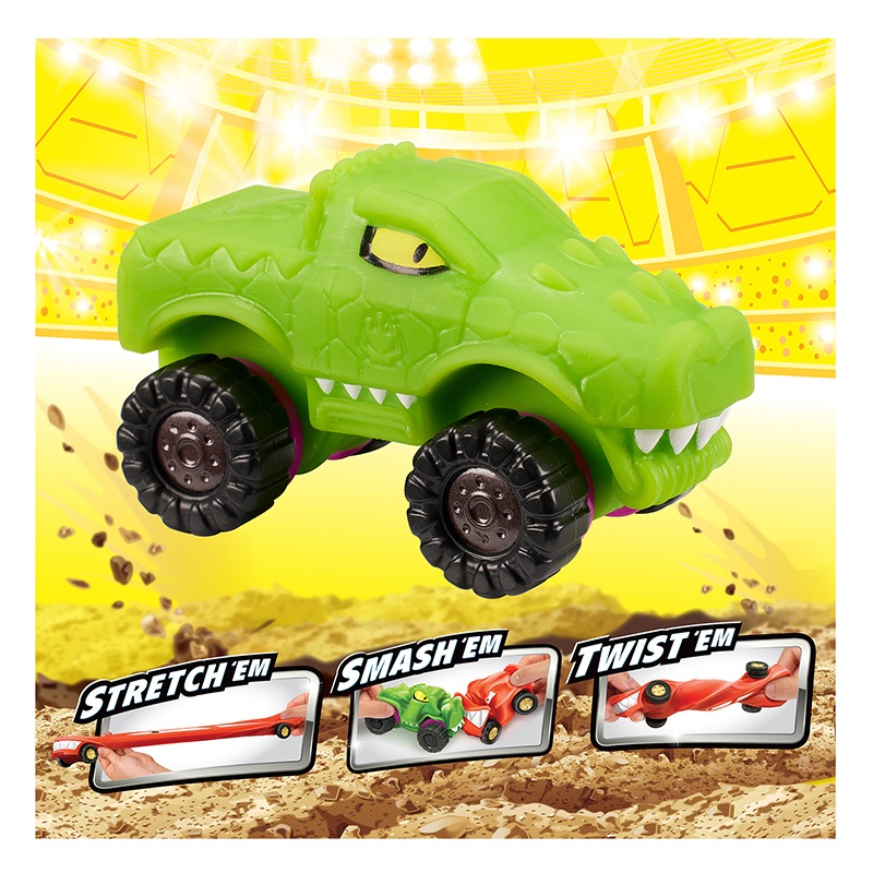 Goo Jit Zu Goo Mobiles Coche Wreckin'Rock Jaw - Imagen 1