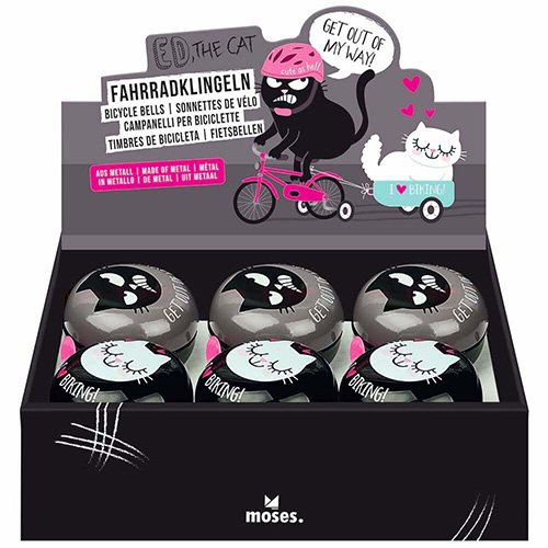 Timbre de Bicicleta Ed, The Cat - Imagen 4