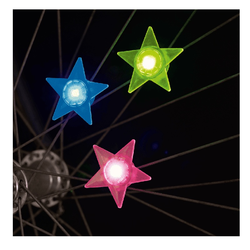 Adorno con LED para Radio de Bicicleta - Imagen 3