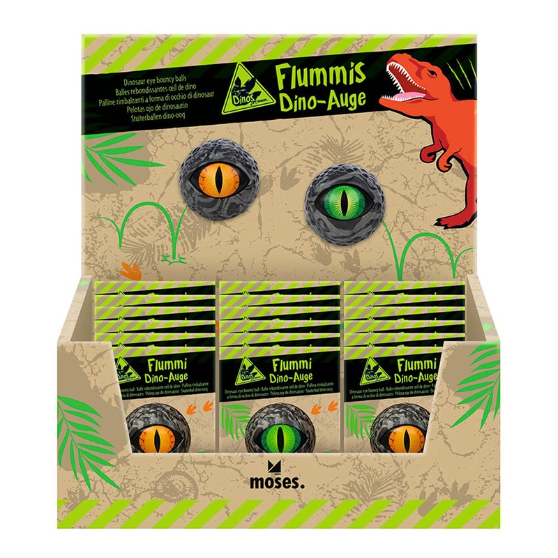 Bola Olho de Dinossauro Saltitante