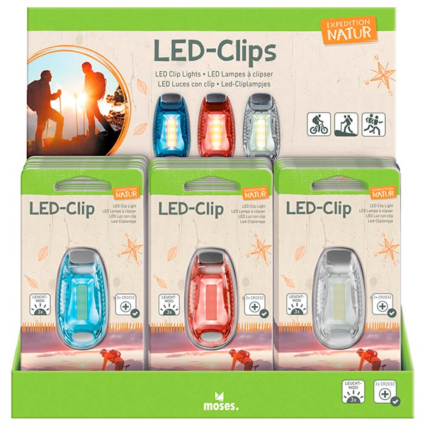 Linterna LED Clip - Imagen 1