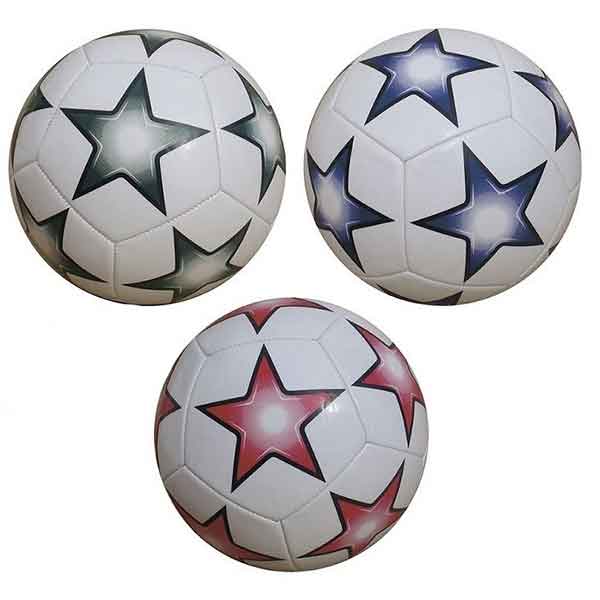 Pelota Futbol Estrellas Colores 330gr - Imagen 1