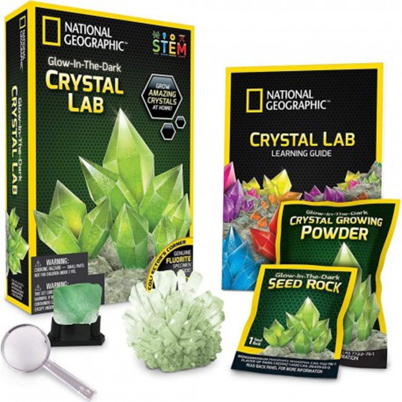 National Geographic Kit Educativo - Cristal Verde