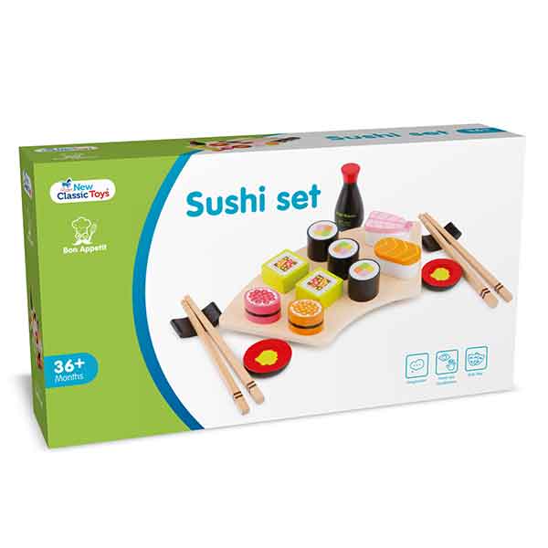 Conjunto Comiditas Madera Sushi - Imatge 4