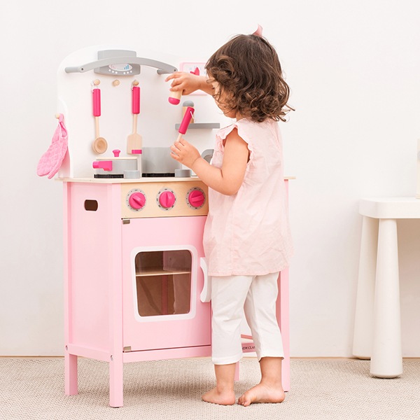 Cozinha Infantil de Madeira Bon Appetit - Rosa 89cm - Imagem 5