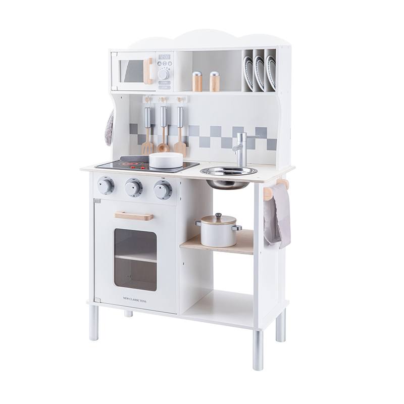 Cocina Blanca de Madera Modern Electric - Imagen 4